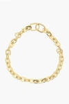 GIVENCHY GOLDEN-EFFECT CHAIN BRASS BRACELET