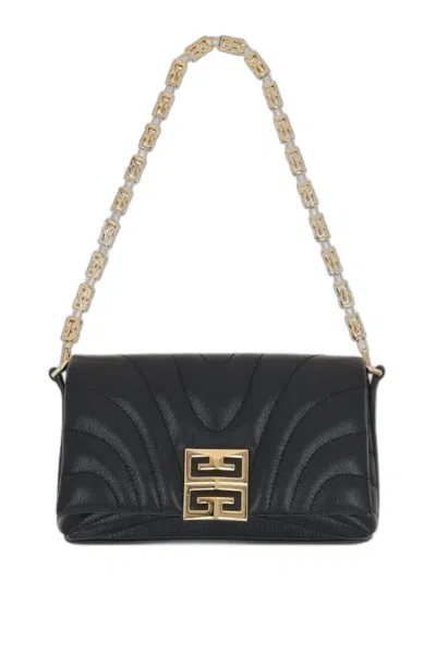 Givenchy Gorgeous And Versatile Black 4g Soft W/c Shoulder Crossbody Bag