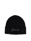 Givenchy Logo-embroidered Beanie Hat In Black