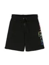 Givenchy Gradient-effect Logo-embroidered Shorts In Black