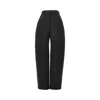 Givenchy Grain De Poudre Barrel Leg Pants In Black