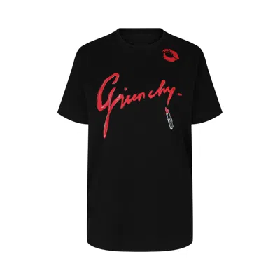Pre-owned Givenchy Graphic Logo T-shirt 'black' | Women's Size Xs
