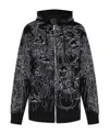 Givenchy Men's Cotton Full Zip Hoodie In Black