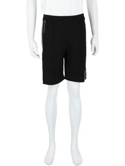 Pre-owned Givenchy Graphic Print Athletic Shorts W/ Tags In Black