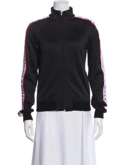 Pre-owned Givenchy Graphic Print Bomber Jacket In Black