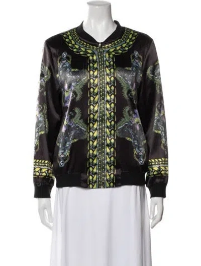 Pre-owned Givenchy Graphic Print Bomber Jacket In Multi