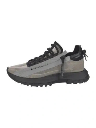 Pre-owned Givenchy Graphic Print Chunky Sneakers In Neutral