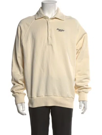 Pre-owned Givenchy Graphic Print Collar Sweatshirt In Neutrals