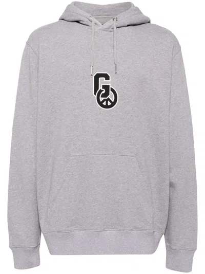Givenchy Hoodie Mit Grafischem Print In Grau