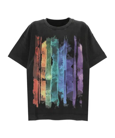 GIVENCHY GIVENCHY GRAPHIC PRINTED CREWNECK T-SHIRT