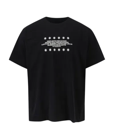 Givenchy Graphic-print Cotton T-shirt In Black