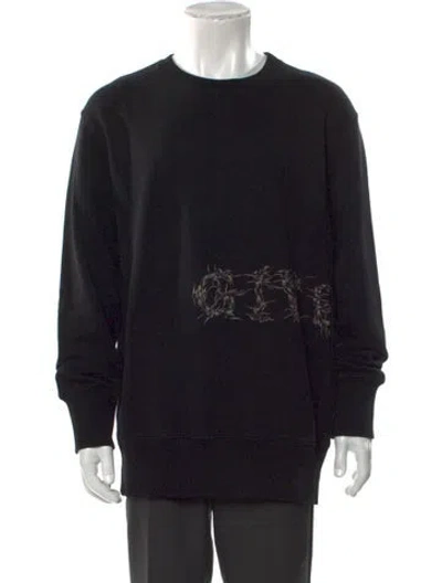 Pre-owned Givenchy Graphic Print Crew Neck Pullover In Multi