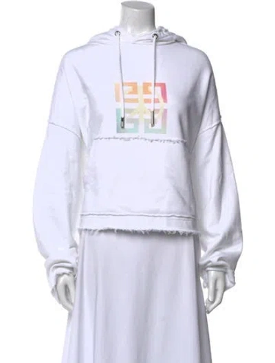 Pre-owned Givenchy Graphic Print Crew Neck Sweatshirt In Multi