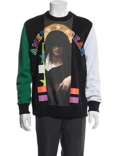 Pre-owned Givenchy Graphic Print Crew Neck Sweatshirt W/ Tags In Multicolor