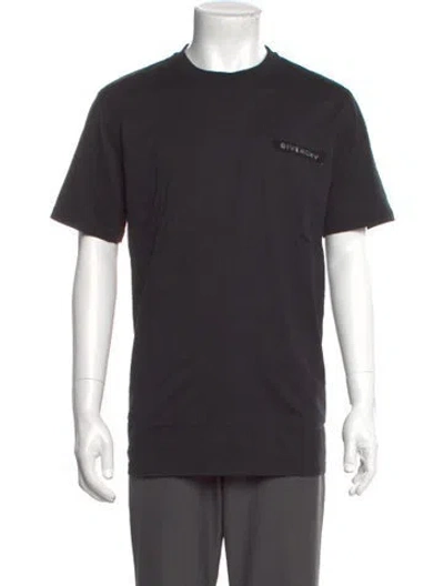 Pre-owned Givenchy Graphic Print Crew Neck T-shirt In Grey