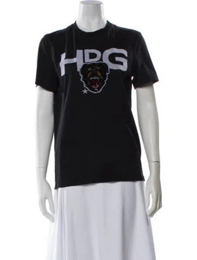 Pre-owned Givenchy Graphic Print Crew Neck T-shirt In Multi