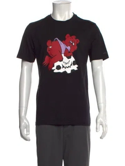 Pre-owned Givenchy Graphic Print Crew Neck T-shirt In Multi