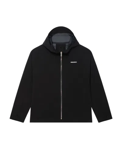 Givenchy Graphic-print Hooded Jacket In Black
