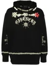 Givenchy Graphic-print Hoodie In Black