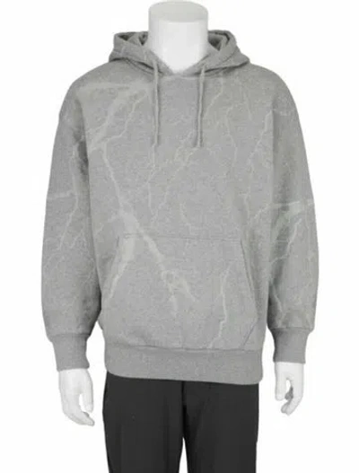 Pre-owned Givenchy Graphic Print Hoodie W/ Tags In Gray