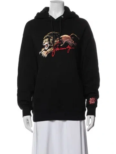 Pre-owned Givenchy Graphic Print Jacket In Black
