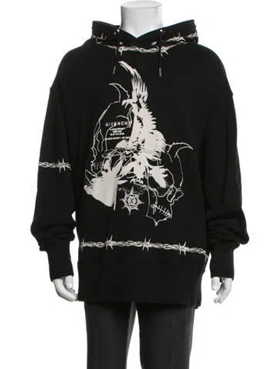 Pre-owned Givenchy Graphic Print Jacket In Black