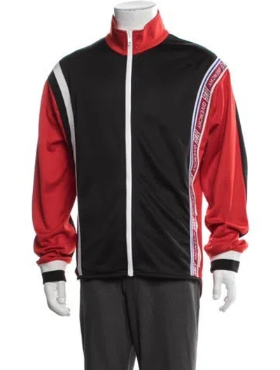 Pre-owned Givenchy Graphic Print Jacket In Black/red
