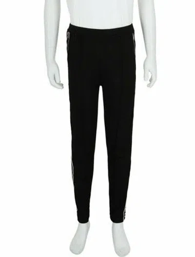 Pre-owned Givenchy Graphic Print Joggers W/ Tags In Black