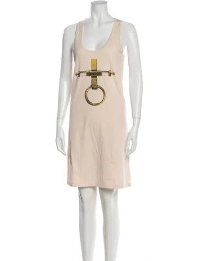 Pre-owned Givenchy Graphic Print Knee-length Dress In Multi