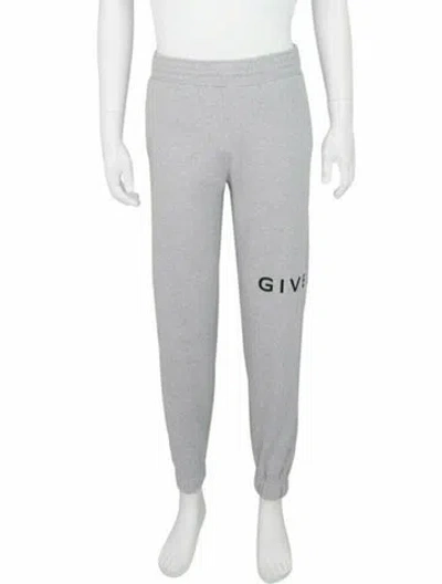 Pre-owned Givenchy Graphic Print Pants W/ Tags In Grey