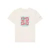 Givenchy Off-white 4g Regular Fit T-shirt In White