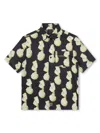 Givenchy Graphic-print Short-sleeve Shirt In Black
