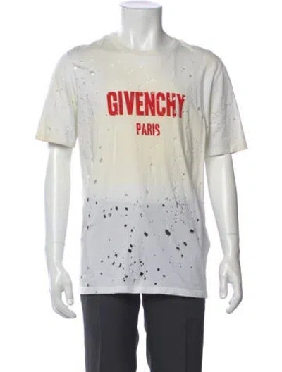 Pre-owned Givenchy Graphic Print Short Sleeve Shirt In Multi