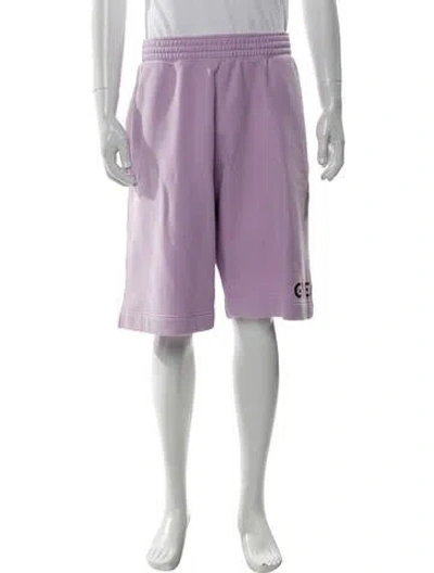 Pre-owned Givenchy Graphic Print Shorts In Pink