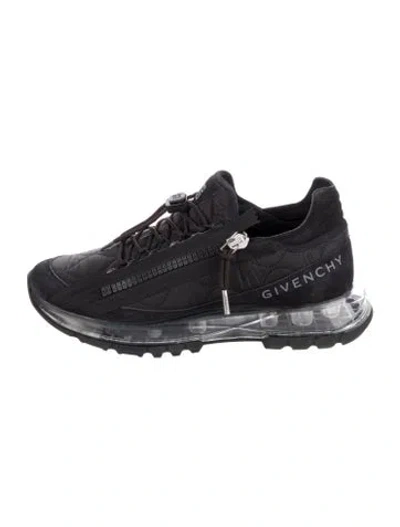 Pre-owned Givenchy Graphic Print Sneakers W/ Tags In Black