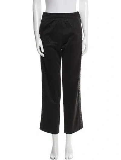 Pre-owned Givenchy Graphic Print Sweatpants In Black