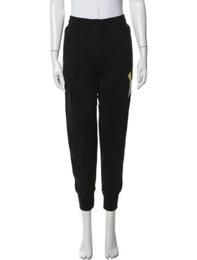 Pre-owned Givenchy Graphic Print Sweatpants In Black