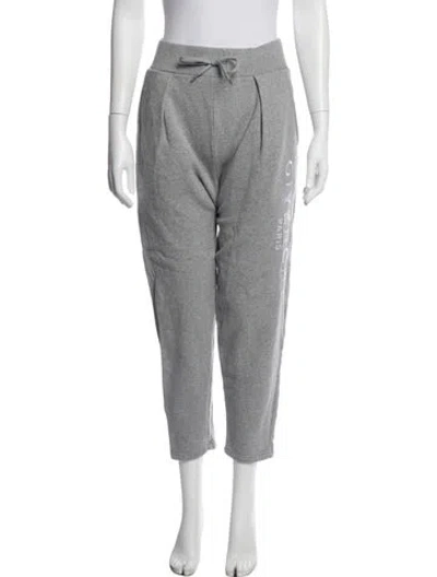 Pre-owned Givenchy Graphic Print Sweatpants In Grey