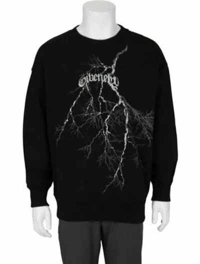 Pre-owned Givenchy Graphic Print Sweatshirt W/ Tags In Black