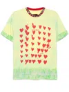 Givenchy T-shirt Mit Grafischem Print In Grün