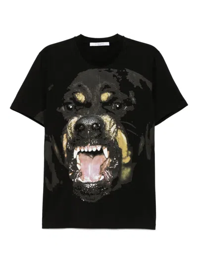 Givenchy Graphic-print T-shirt In Schwarz