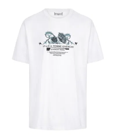 Givenchy Graphic-print T-shirt In White