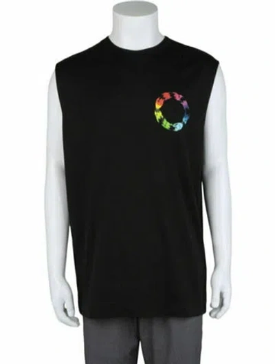 Pre-owned Givenchy Graphic Print Tank W/ Tags In Black