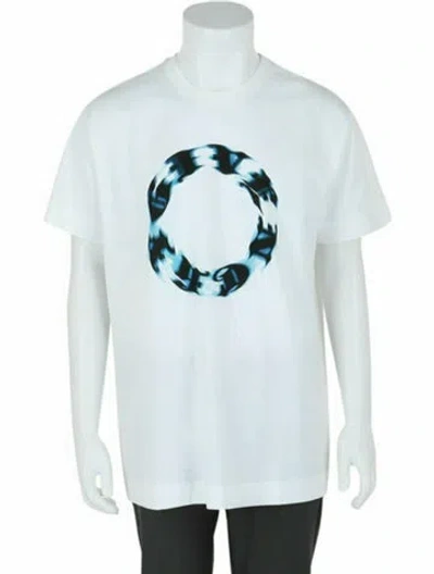 Pre-owned Givenchy Graphic Print T-shirt W/ Tags In White