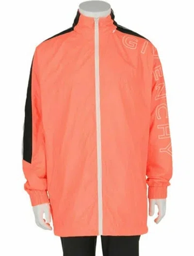 Pre-owned Givenchy Graphic Print Windbreaker W/ Tags In Pink