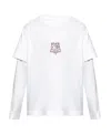 Givenchy Graphic Printed Long-sleeve T-shirt In White