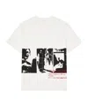 Givenchy T-shirt In Cotton With Photographic Negative Print In White