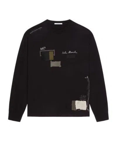 GIVENCHY T-SHIRT IN COTTON WITH TROMPE L'ŒIL PATTERN
