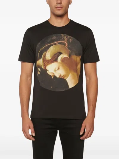 Pre-owned Givenchy Graphic-print T-shirt In Black