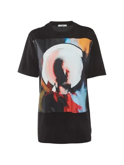 Pre-owned Givenchy Graphic-print T-shirt In Black